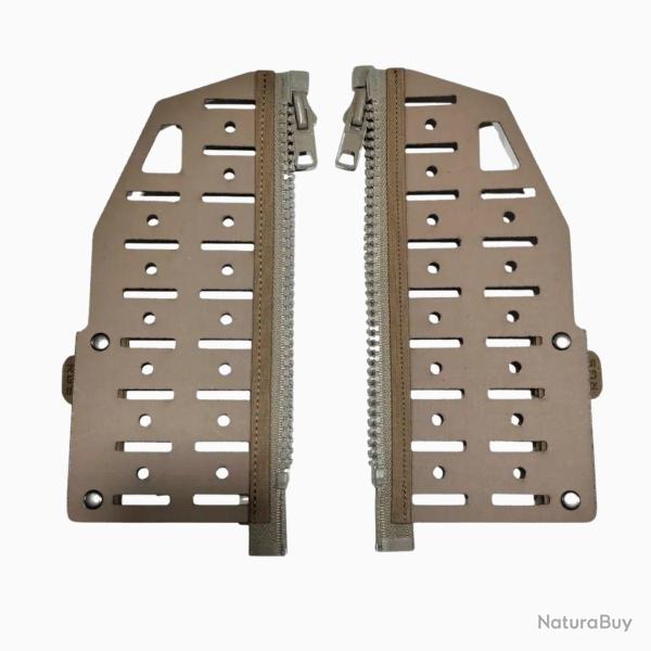 Back Panel lat�raux ZIP WING Coyote Brown