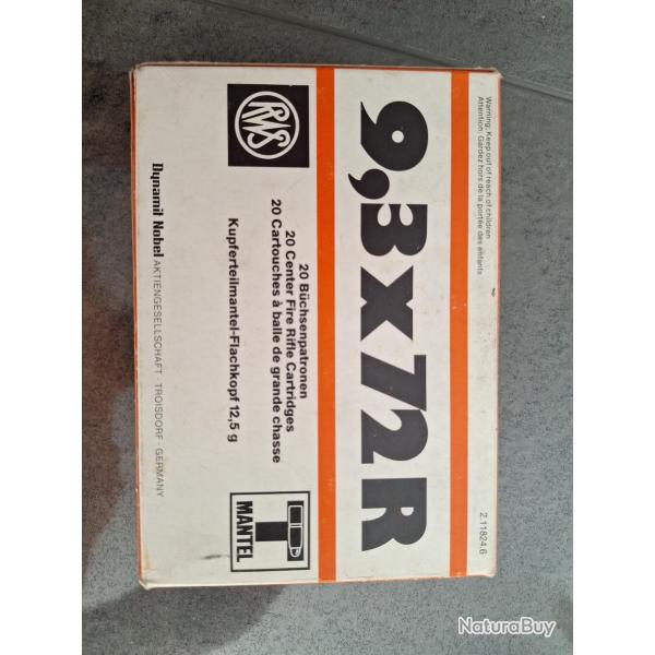 Balles RWS 9.3X72R