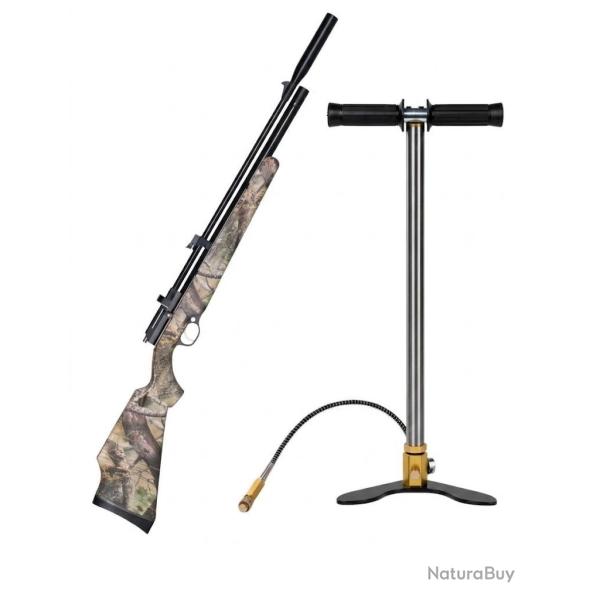 CARABINE PCP SNOWPEAK  PR900R CAMO GEN 2 Cal. 5,5 mm + Pompe PCP
