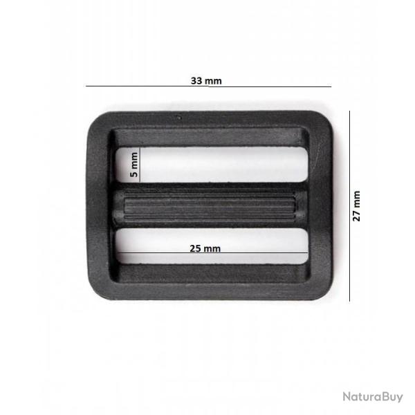 Passants plastique 2M-25 mm