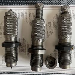 JEUX DE 3 OUTILS carbure LYMAN deluxe 500 S&W plus Shell holder
