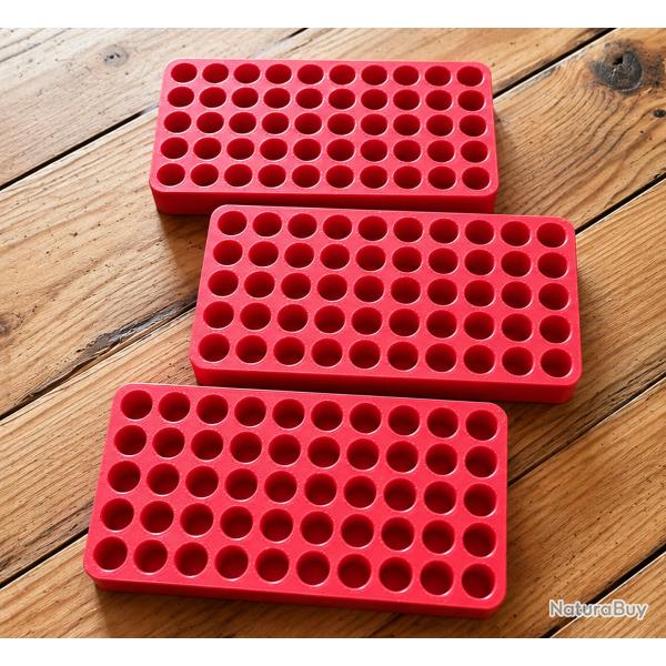 Lot de 3 plateaux de rechargement .308 Winchester - 50 �tuis chacun - Ench�res 1 �