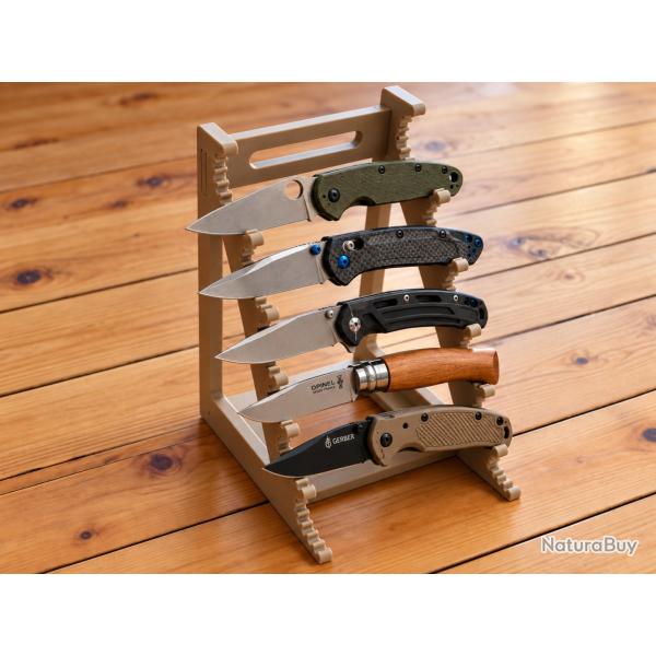 Pr�sentoir couteaux - 5 Places