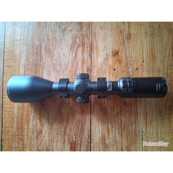 lunette 3-12x56 vector optics grizzly !!1 EURO SANS PRIX DE RESERVE!!