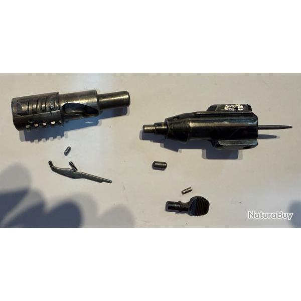 OCCASION ENSEMBLE COMPLET PERCUTEUR + CULASSE + DOIGT D'ARMENT POUR REMINGTON 742 CAL 280 REM