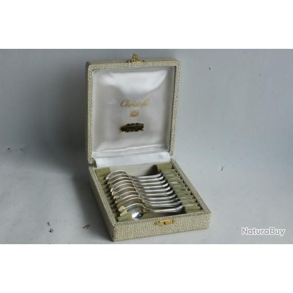 CHRISTOFLE 10 Cuill�res � moka Vend�me Coquille 10 cm