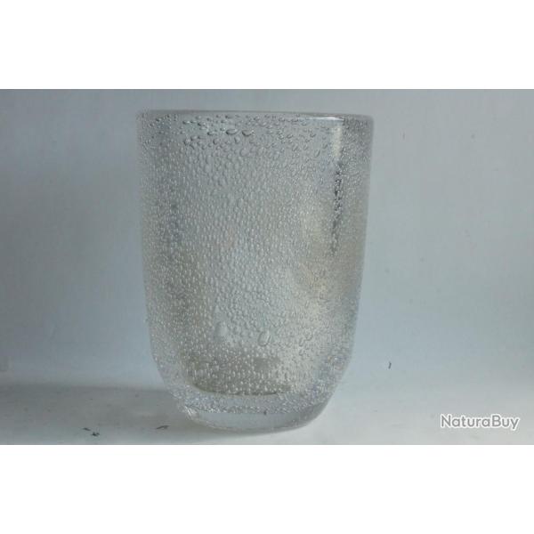 DAUM NANCY Vase verre bull� Art d�co
