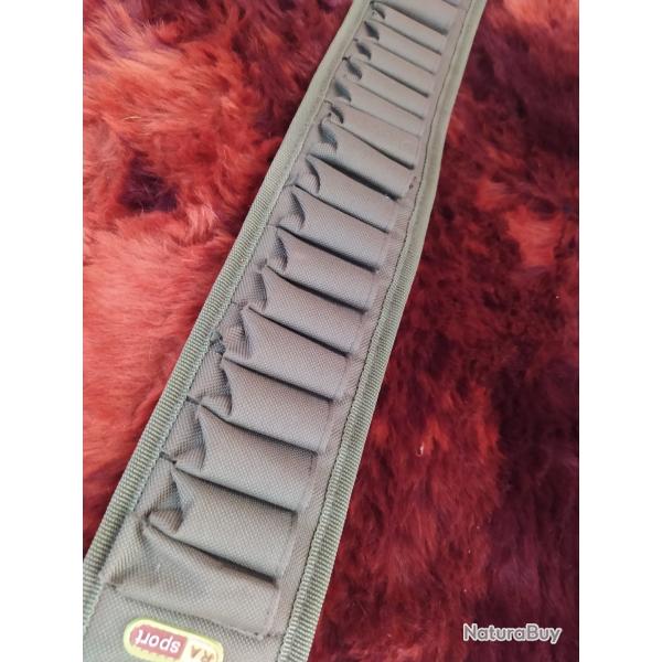 Cartouchi�re de ceinture ar Sport - 25 tubes Calibre 16 - Kaki