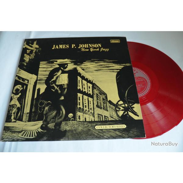 Vinyle 33T Jazz James P. Johnson* ?- New York Jazz- Red vinyl