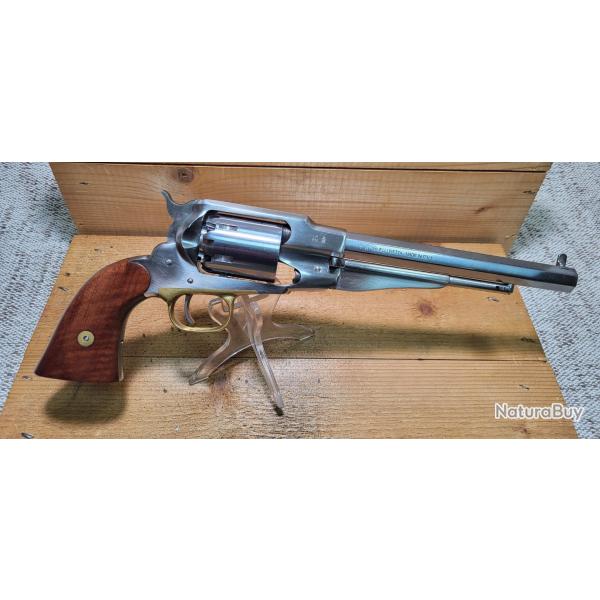 REVOLVER POUDRE NOIRE PIETTA REMINGTON 1858 INOX CAL. 44