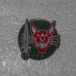 INSIGNE LEGION  : 13 &deg; DEMI-BRIGADE LEGION ETRANGER  / 4 &deg; COMPAGNIE  -------DRAGO  PARIS --------