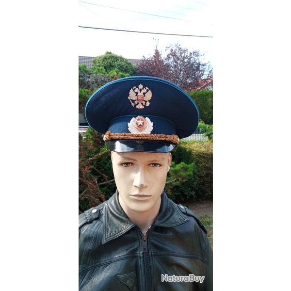 K�pi casquette officier arm�e Russe URSS taille 58