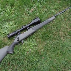 Vends carabine WEATHERBY Vanguard 270 Winch, lunette MEOPTA Art&eacute;mis 3-12 X 56 et 47 cartouches TBE.