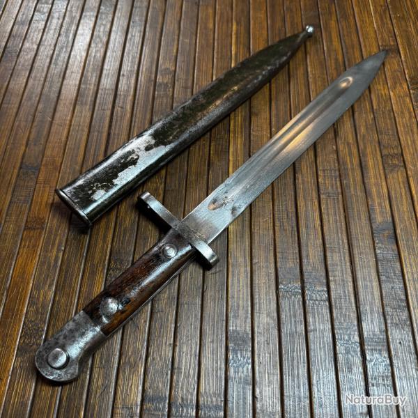 Ba�onnette Turque Mauser Mod�le T 1938 - Marqu�e ASFA - Matricule 8912 (1939) - WW2