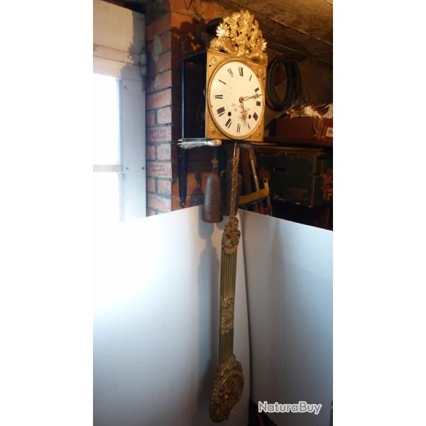 horloge   st empire pour pavillon de chasse fonctionne tres bon etat
