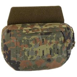 Templar's Gear Dangler Pouch Gen2 - pochette ventrale velcro pour porte-plaques - Flecktarn