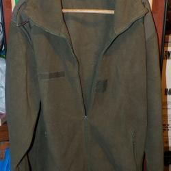 VESTE POLAIRE MILITAIRE DE L'ARMEE FRANCAISE DE 2015 , TAILLE DISPONIBLE XL  , AVEC LACET DE SERRAGE