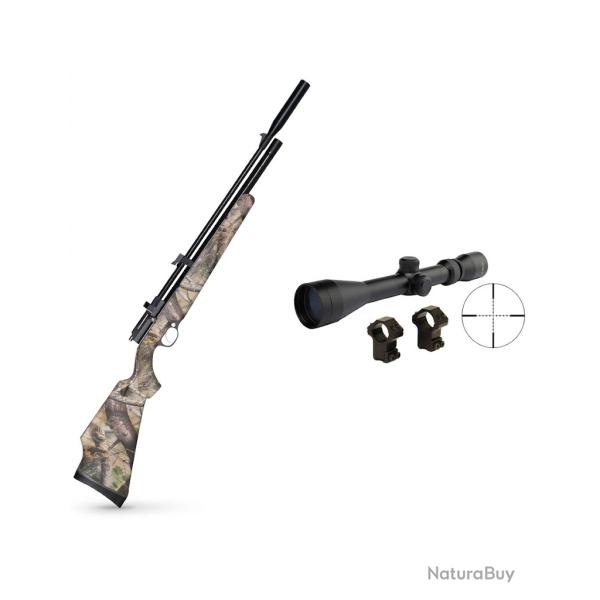 CARABINE PCP SNOWPEAK  PR900R CAMO GEN 2 Cal. 4,5 mm + Lunette 3-9 x 40