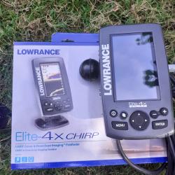 Sondeur Lowrance elite 4x chirp