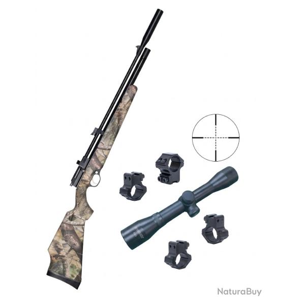 CARABINE PCP SNOWPEAK  PR900R CAMO GEN 2 Cal. 5,5 mm + Lunette 4 x 32