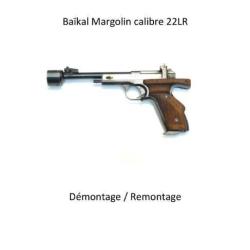notice d&eacute;montage pistolet BAIKAL MARGOLIN (envoi par mail) - VENDU PAR JEPERCUTE (m2889)