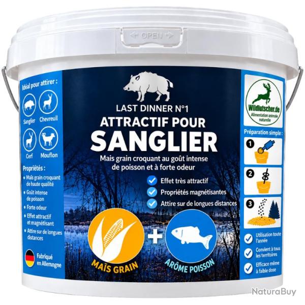 Attractif � gibier - Last Dinner GIB'FIX Last Dinner n�1 - Ma�s Odeur Poisson
