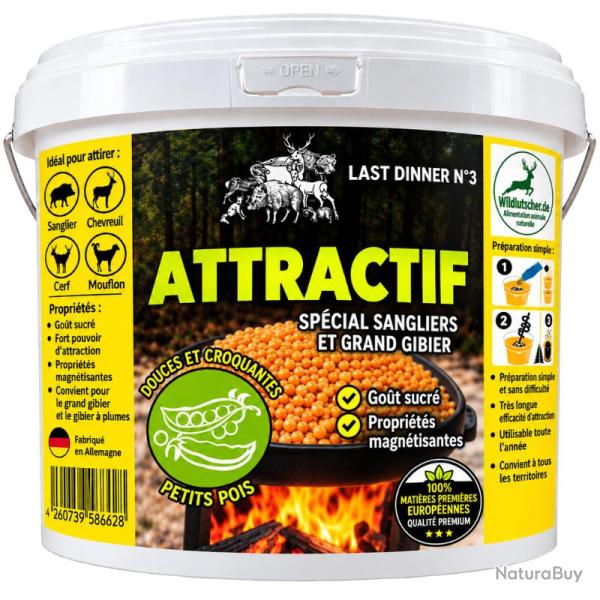 Attractif � gibier - Last Dinner GIB'FIX Last Dinner n�3 - Petits Pois Grill� avec Sirop de Pois