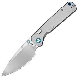 Couteau CJRB Latitude Lame Acier 154CM Manche Titane Top Liner Lock J1975GGY