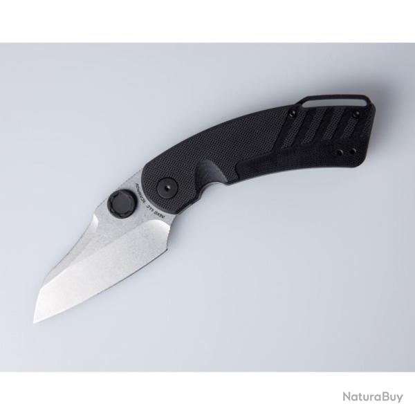 Couteau Revo Recoil Lame Acier 9Cr18MoV Manche G10 Noir Linerlock A/O REVRECAOBLK