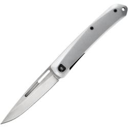Couteau Pliant Gerber Affinity Lame Acier 7Cr17MoV Manche Aluminium Argent Framelock G4059