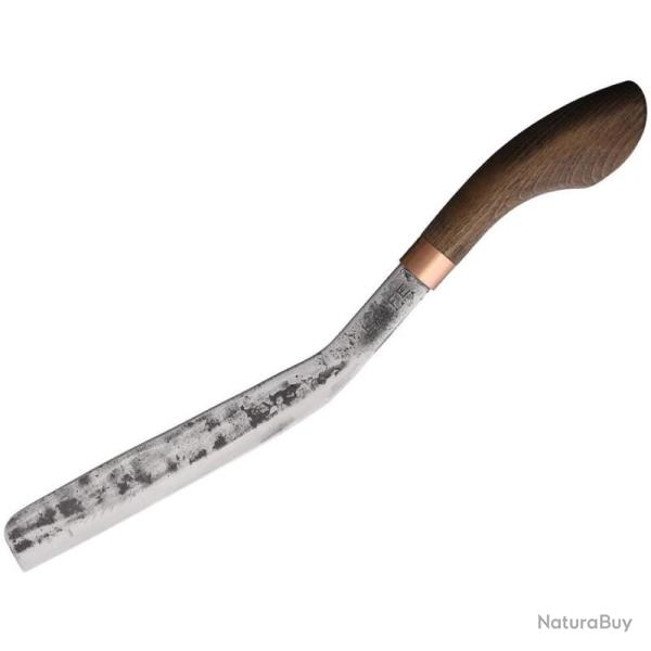 Couteau Fixe My Parang Duku Latok 12in Lame Acier 5160 Forg� Manche Bois Malaisie MYPLTK12