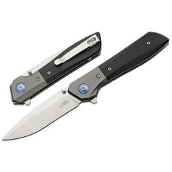 Couteau Pliant Rite Edge Riverray Lame Acier 8Cr13MoV Manche G10 Linerlock RUC4008