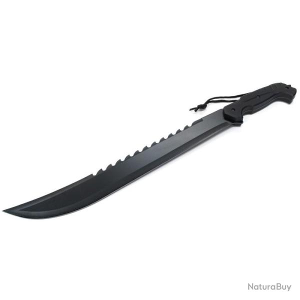 Couteau Fixe Rite Edge Cyber Outdoor Machete Lame Acier 3Cr13 Manche Polym�re �tui Baudrier CN211525