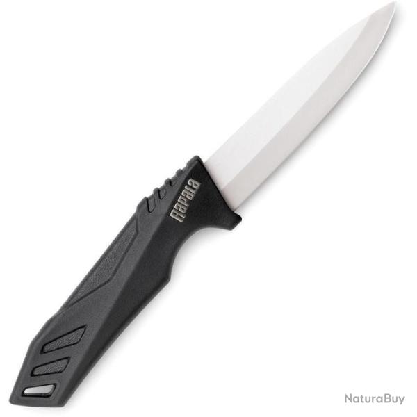 Couteau Fixe Rapala Ceramic Utility Knife Lame C�ramique Manche Semi-Rigide Housse Incluse NK28610