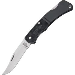 Couteau Pliant Bear & Son Lightweight Lockback Lame Acier Inoxydable Manche Zytel Noir USA BC705