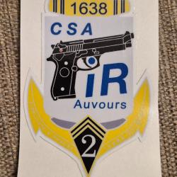 Autocollant club de tir auvours