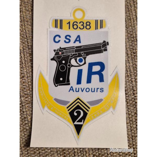 Autocollant club de tir auvours