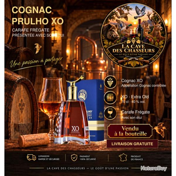COGNAC XO MAISON PRULHO CUVEE FREGATE 70CL 40�