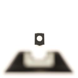 Glock guidon polym&egrave;re 4,1 mm - guidon d'origine &agrave; point blanc