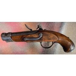 Pistolet &agrave; silex de gendarmerie 1770 mod&eacute;le AN IX Manufacture Imp&eacute;riale de Maubeuge