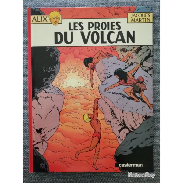 BD Alix, Les Proies du Volcan par Jacques Martin Casterman