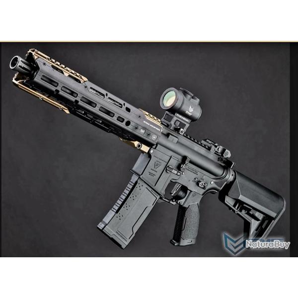 EMG Strike Industries Licensed Aluminum GRIDLOK 11" Handguard (Black) [EMG-RAS-110-01-BK]AIRSOFTONLY