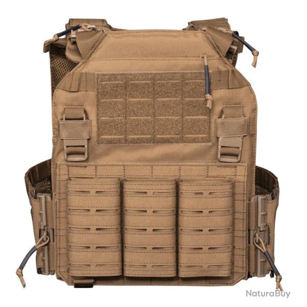 Gilet Porte-Plaque QR Lasercut (101 Inc / Tactical OPS) Coyote