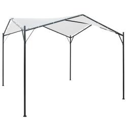 Belv&eacute;d&egrave;re blanc, 180 g/m&sup2;, pour le jardin, 3 &times; 3 &times; 2,6 m