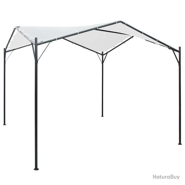 Belv�d�re blanc, 180 g/m�, pour le jardin, 3 � 3 � 2,6 m