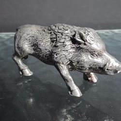 Superbe petite sculpture argent&eacute;e , d&eacute;but XX &egrave;me
