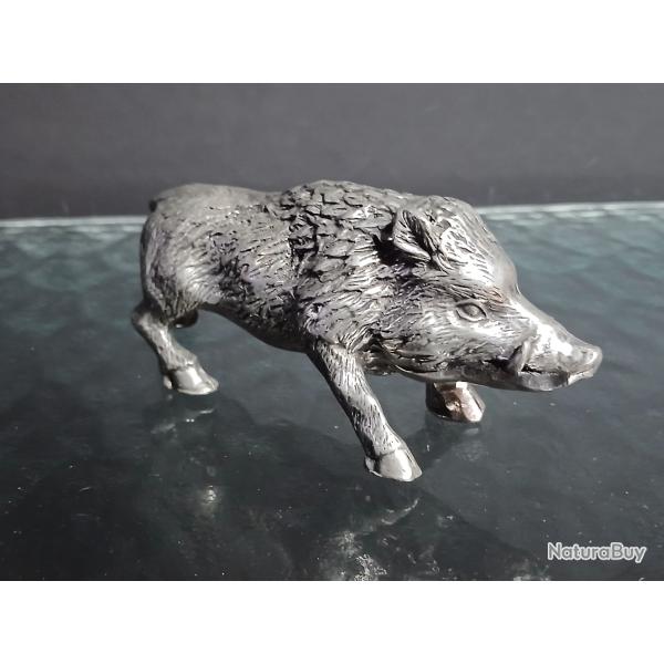 Superbe petite sculpture argent�e , d�but XX �me