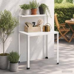 Table de rempotage en acier enduit de poudre, 60 &times; 50 &times; 104 cm
