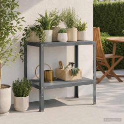 Table de rempotage en acier enduit de poudre, 60 &times; 50 &times; 80 cm