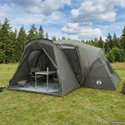 Tente de cabine avec auvent r&eacute;sistante &agrave; l'eau, 10 personnes, pour le camping